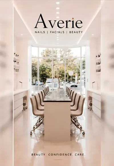 Averie salon atmosphere — welcoming beauty and wellness space